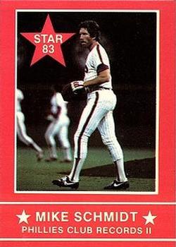 1983 Star Mike Schmidt #14 Mike Schmidt Front