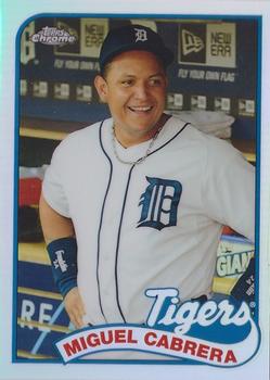 2014 Topps Chrome - 1989 Topps Chrome #89TC-MC Miguel Cabrera Front