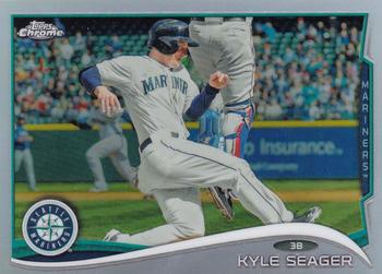 2014 Topps Chrome - Refractors #106 Kyle Seager Front
