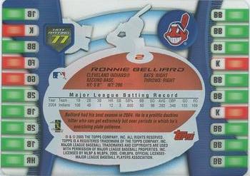 2005 Topps Hot Button #2 Ronnie Belliard Back
