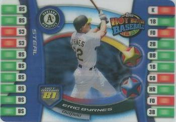 2005 Topps Hot Button #87 Eric Byrnes Front