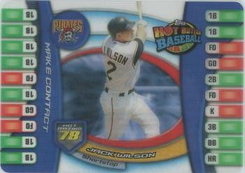 2005 Topps Hot Button #89 Jack Wilson Front
