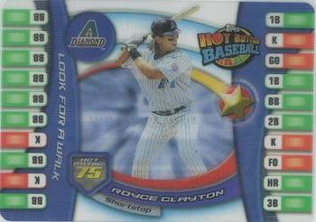 2005 Topps Hot Button #96 Royce Clayton Front