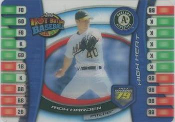 2005 Topps Hot Button #103 Rich Harden Front