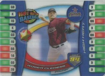 2005 Topps Hot Button #127 Roger Clemens Front
