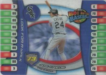 2005 Topps Hot Button #137 Joe Crede Front