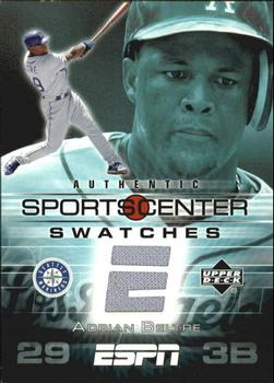 2005 Upper Deck ESPN - SportsCenter Swatches #GU-AB Adrian Beltre Front