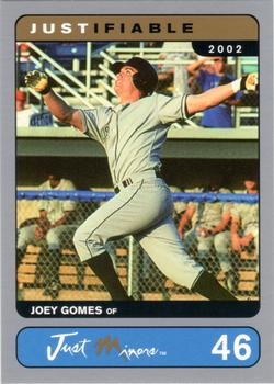 2002-03 Justifiable - Silver #46 Joey Gomes Front