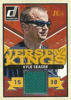 2014 Donruss - Jersey Kings #49 Kyle Seager Front