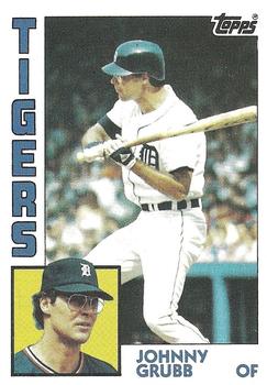 1984 Topps #42 Johnny Grubb Front