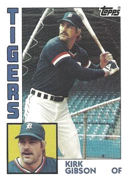 1984 Topps #65 Kirk Gibson Front