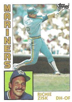 1984 Topps #83 Richie Zisk Front