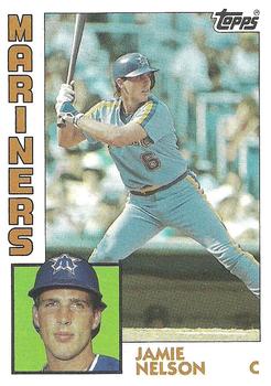 1984 Topps #166 Jamie Nelson Front