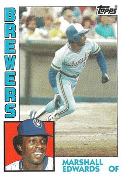 1984 Topps #167 Marshall Edwards Front