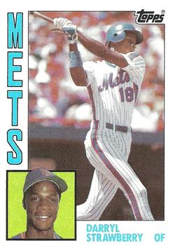 1984 Topps #182 Darryl Strawberry Front