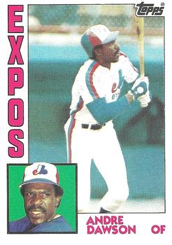 1984 Topps #200 Andre Dawson Front