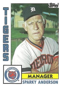 1984 Topps #259 Sparky Anderson Front