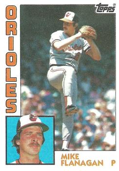 1984 Topps #295 Mike Flanagan Front