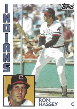 1984 Topps #308 Ron Hassey Front