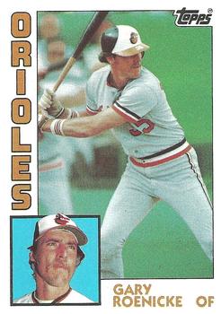 1984 Topps #372 Gary Roenicke Front