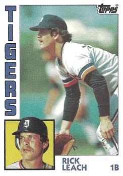 1984 Topps #427 Rick Leach Front