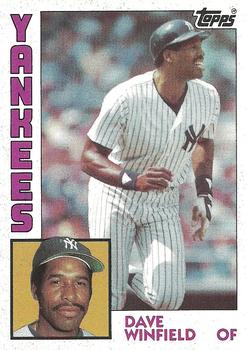 1984 Topps #460 Dave Winfield Front