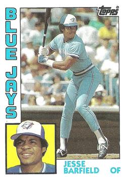 1984 Topps #488 Jesse Barfield Front