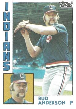 1984 Topps #497 Bud Anderson Front