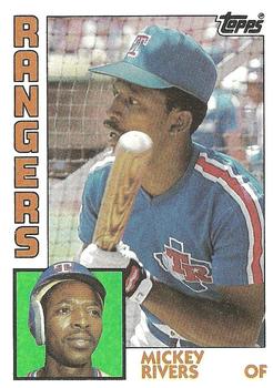 1984 Topps #504 Mickey Rivers Front