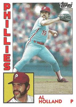 1984 Topps #564 Al Holland Front