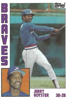 1984 Topps #572 Jerry Royster Front