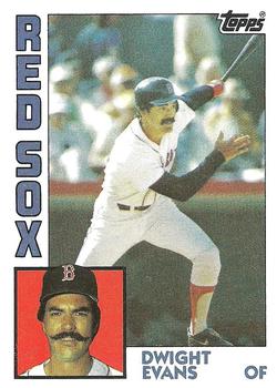 1984 Topps #720 Dwight Evans Front