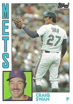 1984 Topps #763 Craig Swan Front