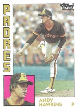 1984 Topps #778 Andy Hawkins Front