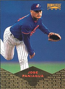 1997 Pinnacle #173 Jose Paniagua Front
