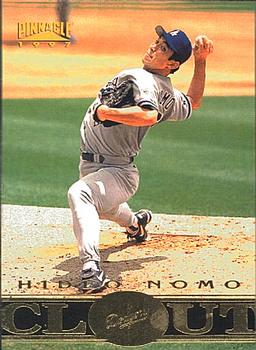 1997 Pinnacle #192 Hideo Nomo Front