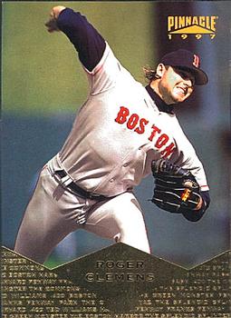 1997 Pinnacle #55 Roger Clemens Front