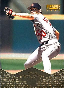 1997 Pinnacle #83 Todd Stottlemyre Front