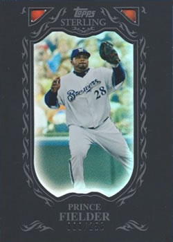 2009 Topps Sterling #10 Prince Fielder Front