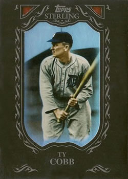 2009 Topps Sterling #27 Ty Cobb Front