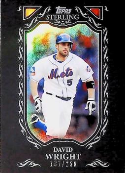 2009 Topps Sterling #86 David Wright Front