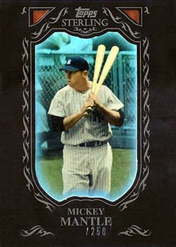 2009 Topps Sterling #5 Mickey Mantle Front