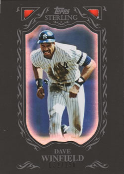 2009 Topps Sterling #71 Dave Winfield Front