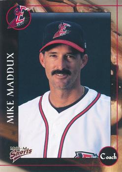 2001 Multi-Ad Round Rock Express #3 Mike Maddux Front