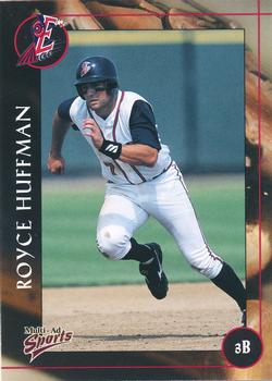 2001 Multi-Ad Round Rock Express #23 Royce Huffman Front