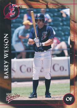 2001 Multi-Ad Round Rock Express #29 Barry Wesson Front