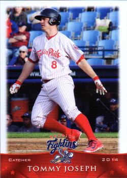 2014 Grandstand Reading Fightin Phils #14 Tommy Joseph Front