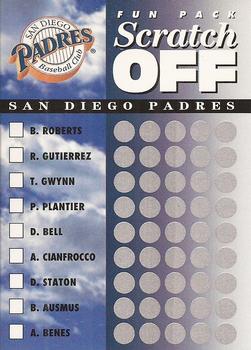 1994 Upper Deck Fun Pack - Scratch Off #NNO San Diego Padres Front