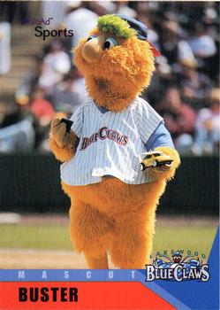 2002 MultiAd Lakewood BlueClaws #30 Buster Front