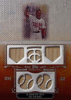 2009 Topps Sterling - Career Chronicles Relics Five #5CCR-43 Dave Winfield Front